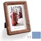 5x7 Picture Frame - Rustic Wooden Picture Frame with Real Tempered Glass, Gift Box Barn Wood Frame with Rounded Corner, Suitable for Hanging or Tabletop Display